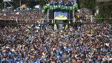 Com 20 mil caravanas registradas, a marcha terá um percurso de 3,5 km, começando na Avenida Tiradentes - Imagem: Reprodução / Paulo Pinto / Agência Brasil