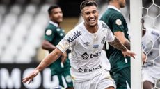 Marcos Leonardo é um dos grandes destaques do Santos na temporada e artilheiro do time - Imagem: Reprodução/Instagram @marcosleonardo09