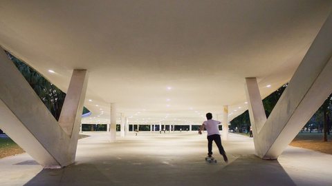 Local vai permitir skate patins e ciclismo BMX com regras de uso definidas. - Imagem: Divulgação/ibirapuera.org.