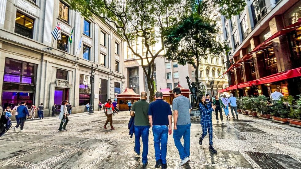A prefeitura de São Paulo está tornando o centro da cidade um lugar ainda mais acolhedor e vibrante com diversas ações de revitalização - Foto: Édson Lopes Jr/SECOM
