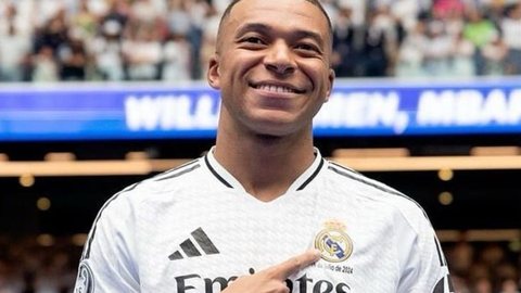 Mbappé é o novo camisa 9 do Real Madrid - Imagem: Divulgação/ Instagram / @realmadrid