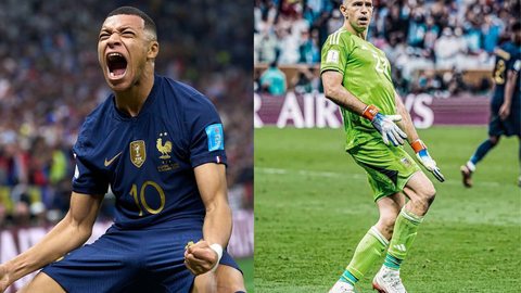 Com 8 gols marcados, incluindo um hat-trick na grande final, o francês se valorizou ainda mais no mercado da bola - Imagem: reprodução/Twitter @futtmais