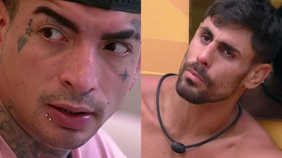 Saiba o que MC Guimê e Sapato falaram nos bastidores da TV Globo após serem expulsos do BBB - Imagem: reprodução TV Globo