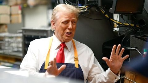 McDonald's nega apoiar a campanha presidencial de Donald Trump - Imagem: Reprodução / Instagram / @realdonaldtrump