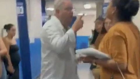 Médico é demitido após agredir paciente em Diadema - Imagem: Reprodução