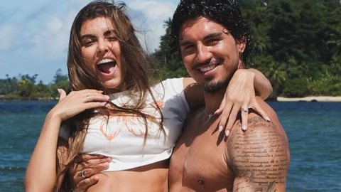 Gabriel Medina e Isabella Arantes - Imagem: Reprodução/Instagram