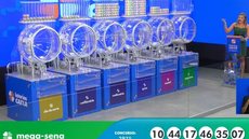 Nenhuma aposta cravou as seis dezenas e prêmio sobe para R$ 116 milhões. - Imagem: Reprodução/Caixa.