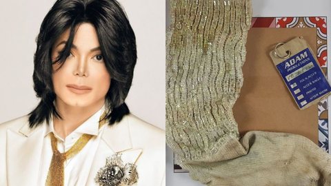 O leilão também contará com desenhos de Michael Jackson, com lance inicial de US$ 1 milhão, destinado a caridade - Foto: Jackson Source/ Reprodução