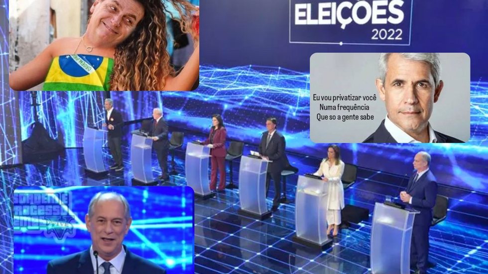 Debate presidencial na Band rende memes hilários na internet; confira - Imagem: reprodução TV Band / Twitter