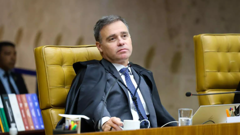 Senadores subscrevem ofício à Polícia Federal pedindo reforço na segurança do ministro André Mendonça - Imagem: Reprodução