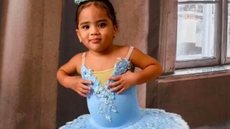 Eloá Victória Silva Oliveira, de 2 anos, morreu com um tiro acidental em Cuiabá - Imagem: reprodução g1