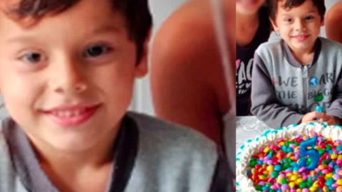 Alerta! Menino de 5 anos morre durante festa de aniversário com objeto muito comum - Imagem: reprodução redes sociais
