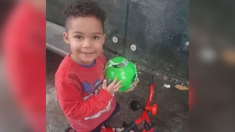 Bryan Vicente, de 4 anos - Imagem: Reprodução / TV Globo