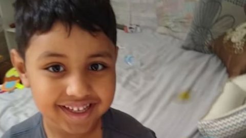 Menino de 7 anos desaparecido em São Paulo é encontrado. - Imagem: reprodução I Youtube Balanço Geral