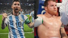 Diversos argentinos defenderam Lionel - Imagem: reprodução/Twitter @MessiBrasilhd e @goleada_info