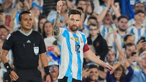 Messi se torna o segundo maior artilheiro por seleções - Imagem: Reprodução / Instagram / @leomessi