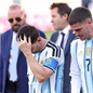 O camisa 10 não retornou a Buenos Aires com a delegação argentina e seguiu direto para Miami após o vice mundial - Imagem: Reprodução
