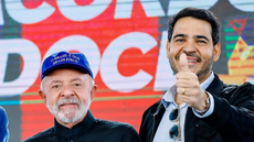 Lula e Jorge Messias durante agenda oficial em Brasília; presidente reforçou confiança no AGU após rejeição ao STF - Imagem: Reprodução
