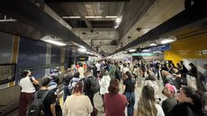 Apesar dos problemas, as demais linhas do sistema metroferroviário operaram normalmente, mas a situação ainda não foi totalmente regularizada - Imagem: Reprodução/Redes Sociais