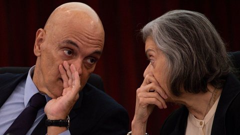 O ministro Alexandre de Moraes e a ministra Cármen Lúcia - Imagem: Reprodução / Agência Brasil / Marcelo Camargo