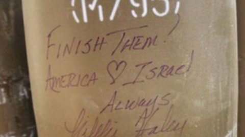 Nikki escreveu  “ Acabe com eles! America Israel sempre!” - Imagem: Reprodução / X / @NikkiHaleyHQ