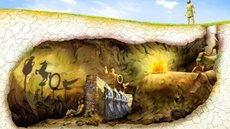Mito da Caverna de Platão. - Imagem: Reprodução | YouTube