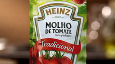 Uma mulher expôs fotos de um 'corpo estranho' que encontrou no molho de tomate da marca Heinz. - Imagem: reprodução I Instagram @heinz_br
