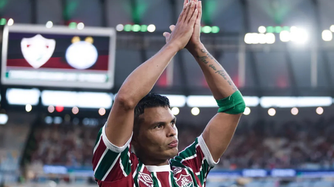 Thiago Silva soma 212 jogos e 19 gols com a camisa tricolor - Imagem:  Marcelo Gonçalves/FFC