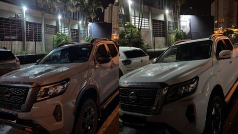 Morador é preso com frota de carros furtados em Franca - Imagem: Reprodução / PMESP