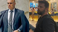 Acusado de hostilizar Moraes em aeroporto nega agressões em depoimento à PF - Imagem: reprodução