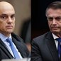 Moraes autoriza depoimento presencial de Bolsonaro sobre arma apreendida - Imagem: Reprodução/Andressa Anholete/STF e Ton Molina/STF
