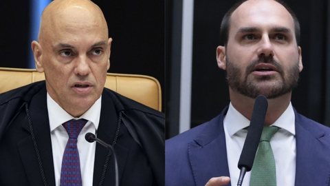 Eduardo Bolsonaro será julgado pelo STF em ação sobre atuação nos Estados Unidos - Imagem: Reprodução/Nelson Jr./SCO/STF/Vinicius Loures/Câmara dos Deputados