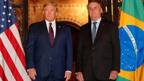 Moraes rejeita pedido de Bolsonaro para viajar aos EUA - Imagem: Reprodução / PR / Alan Santos