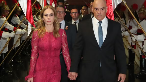 Documento rejeitado pela Polícia Federal citava novo contrato milionário envolvendo escritório da esposa do ministro Alexandre de Moraes - Imagem: Reprodução