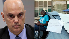 Decisão de Moraes reforça segurança após protesto de deputado aliado a Bolsonaro - Imagem: Bruno Peres | Agência Brasil