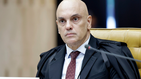 Aliados de Flávio Bolsonaro participaram de reuniões em Washington e defenderam a retomada de sanções contra Alexandre de Moraes com base na Lei Magnitsky - Imagem: Reprodução