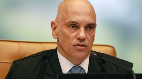 Ministro do STF, Alexandre de Moraes durante audiência do judiciário - Imagem: divulgação/STF