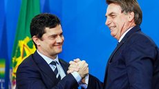 Sergio Moro e Jair Messias Bolsonaro - Imagem: reprodução Twitter