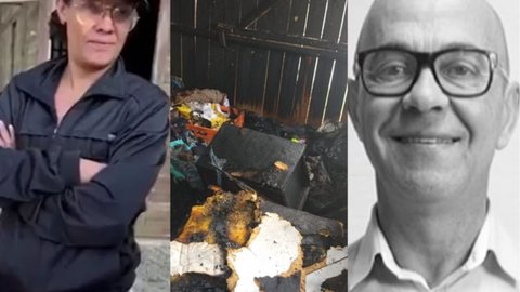 Morre ex-mulher de Tiü França, responsável por ataque ao STF - Imagem: Reprodução / X / @Romildo_Valente