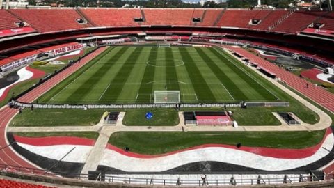 O SPFC oficializou o acordo pelos naming rights do Estádio do Morumbi, em parceria com a Mondelez, e o estádio chamara MorumBIS - Imagem: Reprodução/Instagram @saopaulofc