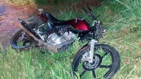 Motociclista morre após colidir com cavalo em rodovia - Imagem: Reprodução / CCM / Artesp