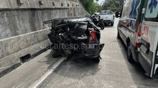 Motorista bêbada causa morte de menina de 5 anos em São Vicente - Imagem: Divulgação / Artesp