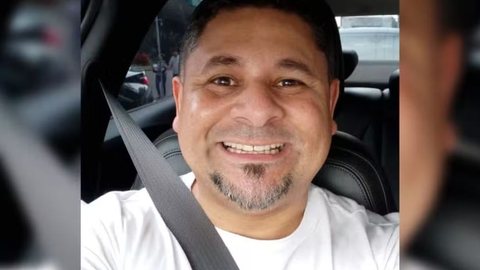 O motorista de aplicativo Flávio de Souza Rabelo, de 45 anos - Imagem: Reprodução / Arquivo pessoal