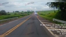 Motorista deixou o local sem prestar socorro - Imagem: Divulgação / Artesp
