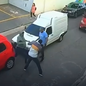 Vítima foi cercada e agredida após acidente de trânsito na capital - Imagem: Reprodução