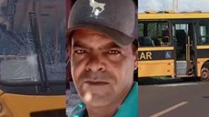 Claudemir, motorista de ônibus escolar da Prefeitura Municipal de Pontal, morreu enquanto dirigia pela rodovia Armando de Sales Oliveira. - Imagem: reprodução I Metrópoles