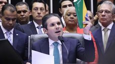 Hugo Motta, presidente da Câmara dos Deputados - Imagem: Divulgação / Câmara dos Deputados / Marina Ramos