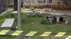 Mulher é encontrada morta em praça pública na Zona Oeste de SP - Imagem: Reprodução / SBT