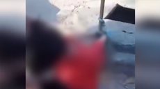 Criança foi amarrada e agredida com socos e chutes - Imagem: Reprodução