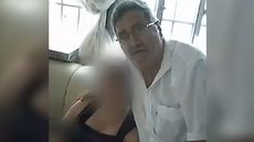Homem teria demonstrado comportamento agressivo e ameaças a família - Imagem: Reprodução / Record TV